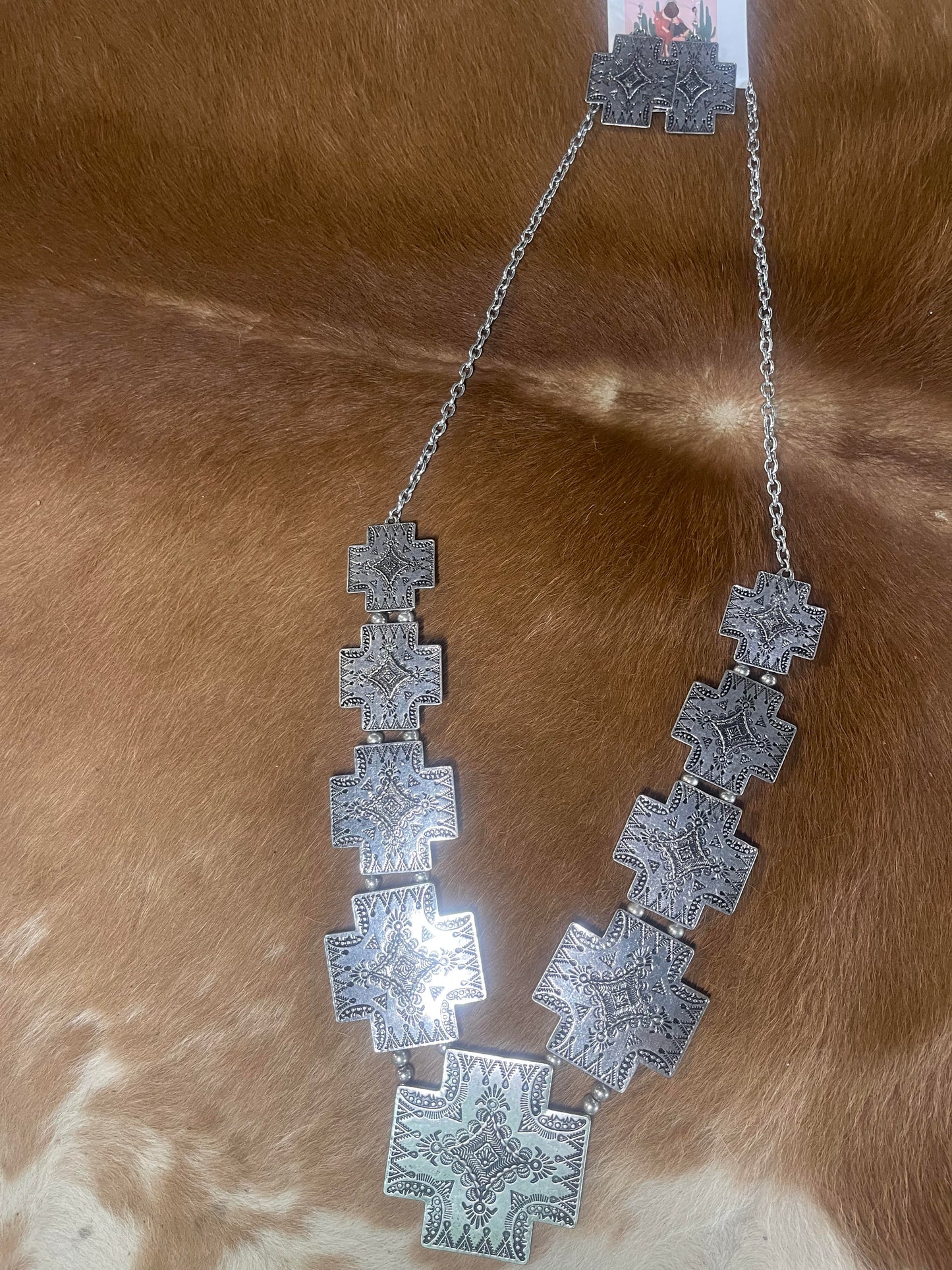Silver Necklace Set