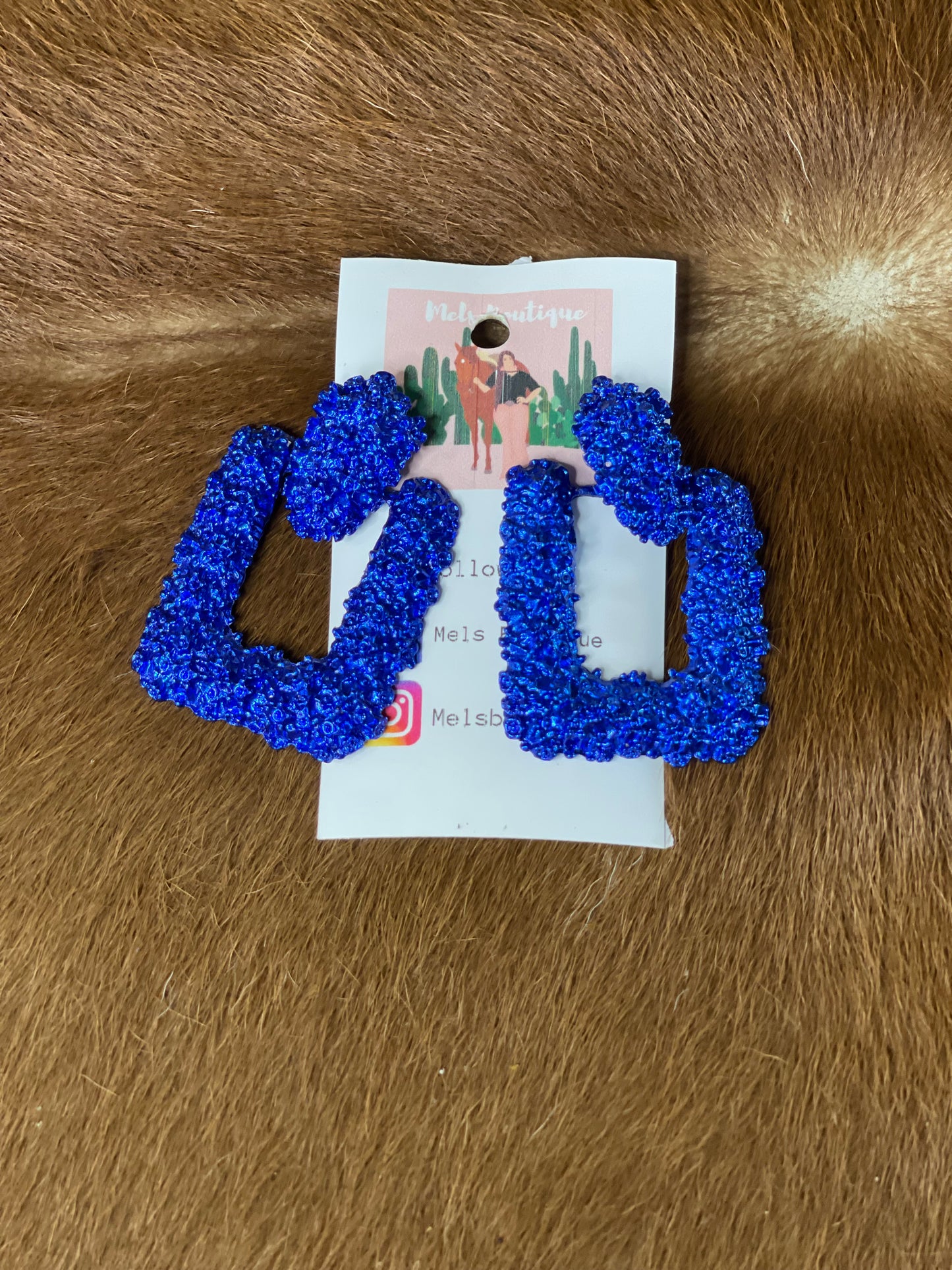 Blue Out earrings