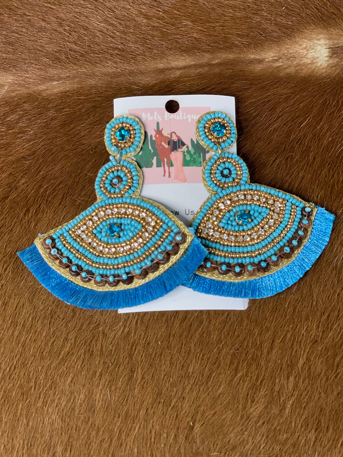 Blue Eye earrings