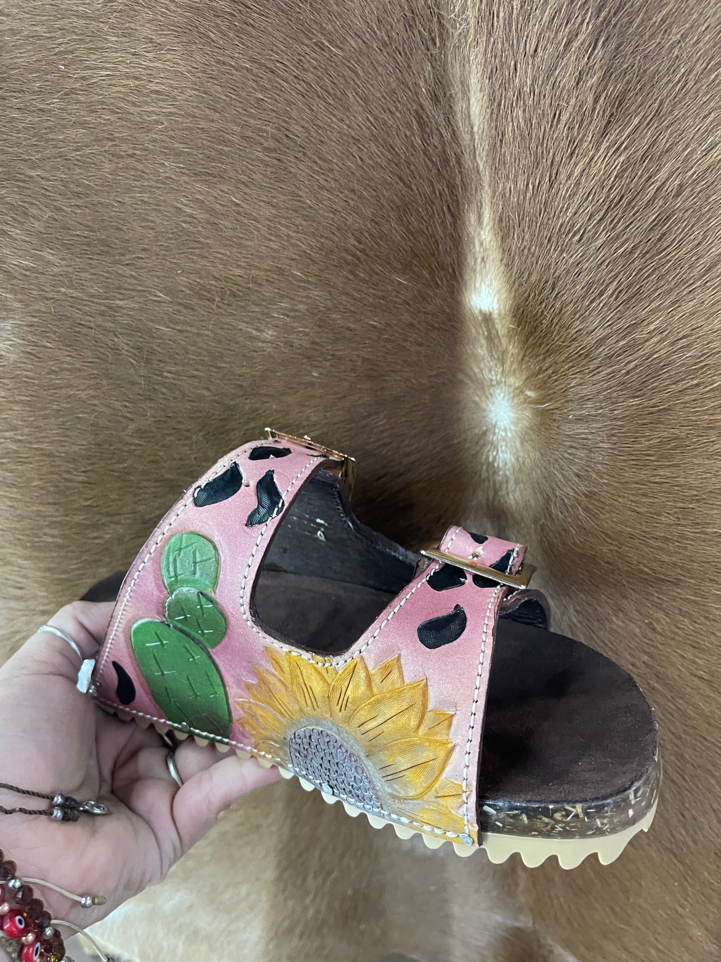 Cactus Sunflower Sandal