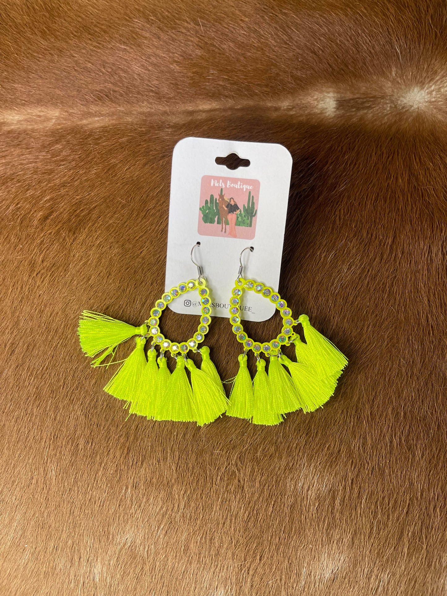 Small Neon earrings